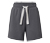 Short de sport molletonné, gris