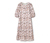 Robe NAH/STUDIO | Coton bio - Imprimé intégral multicolore
