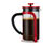 Cafetière à piston 800 ml, rouge