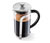 Cafetière à piston 800 ml, argenté