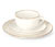 Service à café en porcelaine de qualité aspect bone china
