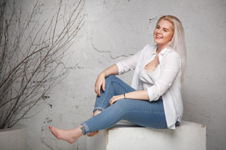 Un look de jean confortable : Jeggings.