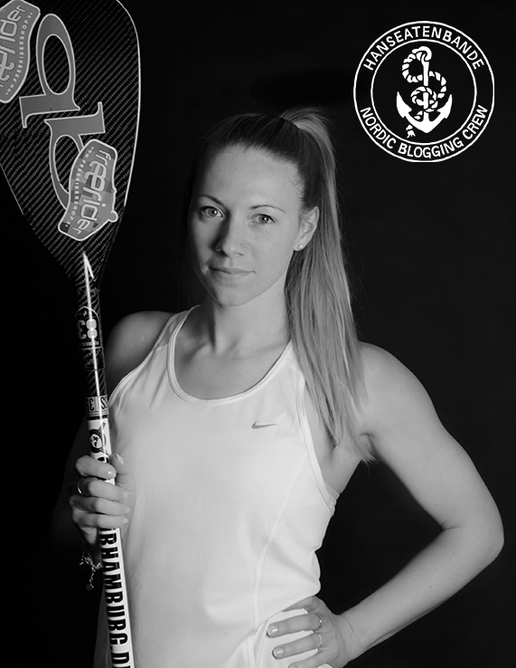 Katarina Lima, surfeuse de stand up paddle venant de Hambourg
