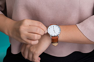 Comment porter ma montre?