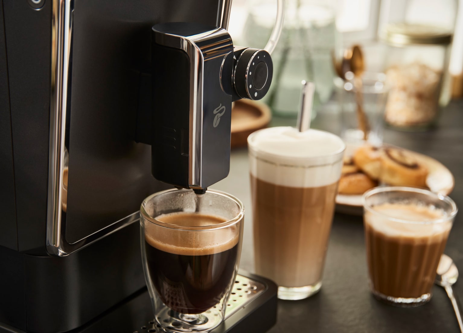 Cafetière À Capsule Machine À Café Créative Mousse De Lait Automatique  Machine À Café Tout-En-Un Pour Bureau À Domicile Cafetière Américaine 6  Tasses