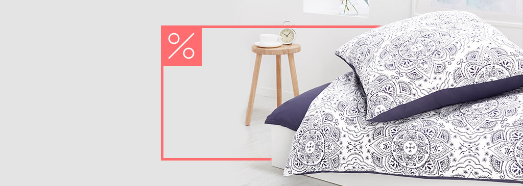 SOLDES Linge de maison