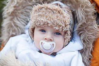 En cas de températures négatives, il est important de bien protéger votre bébé.