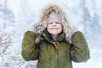 Tiennent chaud en hiver: les sous-vêtements thermiques pour enfant.
