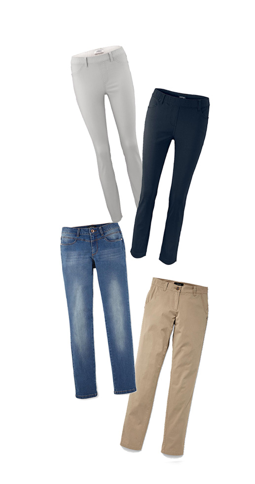 Le guide des pantalons de Tchibo