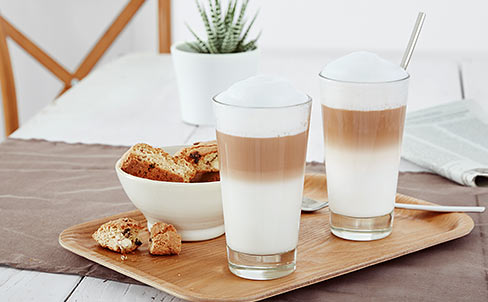 Une délicieuse mousse de lait, quel que soit le lait choisi